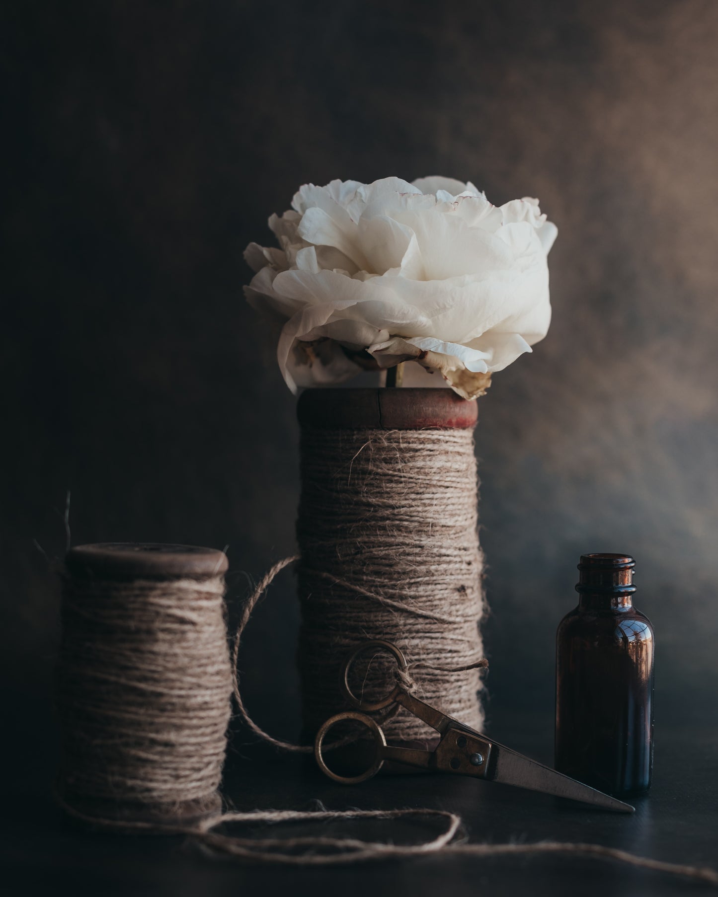 Lifestyle image of vintage sewing tools